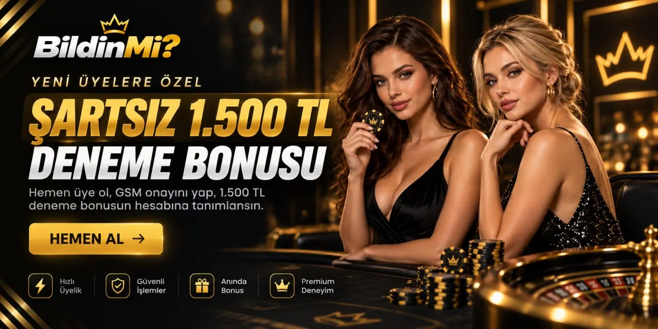 1500 TL Deneme Bonusu kampanya görseli
