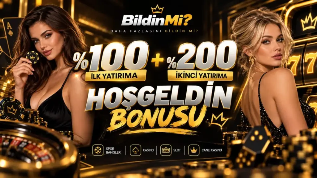 %100 + %200 Hoşgeldin Bonusu kampanya görseli